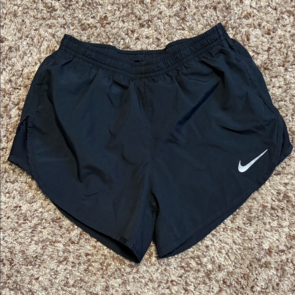 Nike Women’s Brief-lined Running Shorts, XS, Black